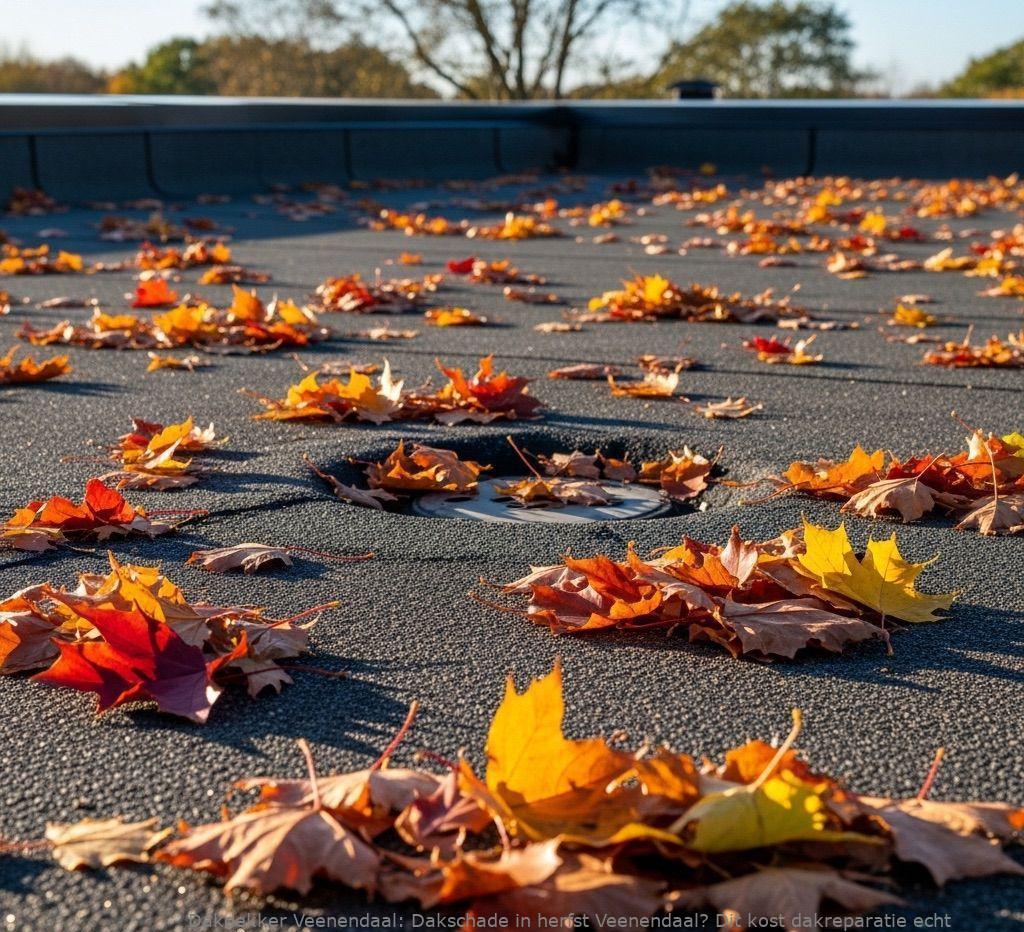 Dakschade In Herfst Veenendaal